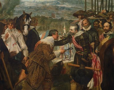 The Surrender of Breda (detail) by Diego Velázquez